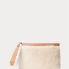Honey/Cream Women’s Ralph Lauren Shearling Envelope Handbag Honey/Cream Women’s Ralph Lauren Shearling Envelope Handbag