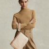 Honey/Cream Women’s Ralph Lauren Shearling Envelope Handbag Honey/Cream Women’s Ralph Lauren Shearling Envelope Handbag