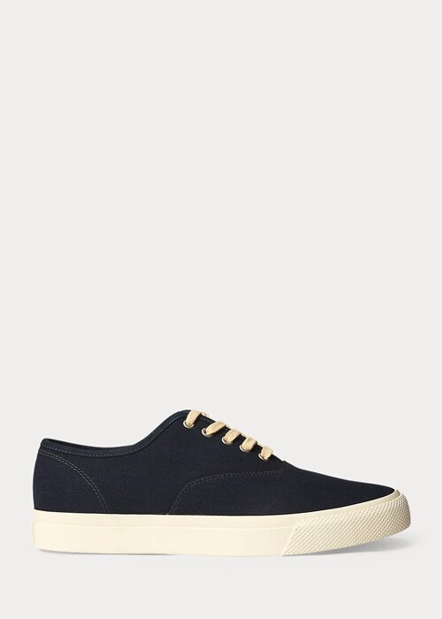 Indigo Men’s Ralph Lauren Indigo Canvas Sneakers Indigo Men’s Ralph Lauren Indigo Canvas Sneakers