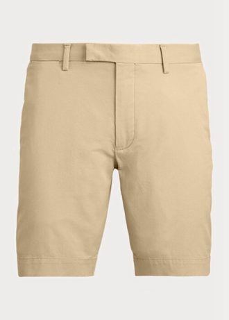 Khaki Men’s Ralph Lauren Stretch Slim Fit Chino  Shorts