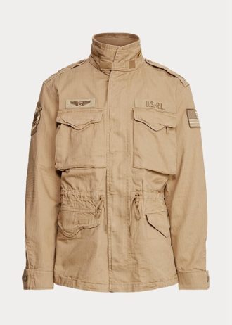 Khaki Men’s Ralph Lauren The Iconic Field Jackets