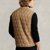 Khaki Men’s Ralph Lauren Water-Repellent Quilted Vest Khaki Men’s Ralph Lauren Water-Repellent Quilted Vest