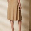 Khaki Women’s Ralph Lauren Aryiana Lamb-Suede Skirts