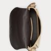 Khaki Women’s Ralph Lauren Calf-Suede Welington Crossbody Bags