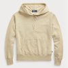 Khaki Women’s Ralph Lauren Cotton Fleece Hoodie Khaki Women’s Ralph Lauren Cotton Fleece Hoodie