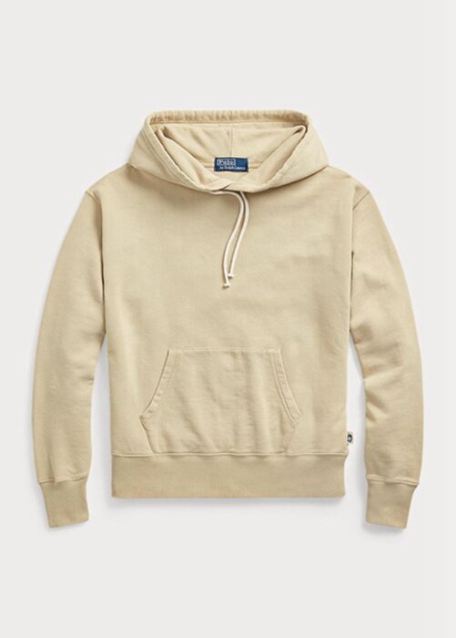 Khaki Women’s Ralph Lauren Cotton Fleece Hoodie Khaki Women’s Ralph Lauren Cotton Fleece Hoodie