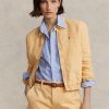 Khaki Women’s Ralph Lauren Linen   Windbreaker