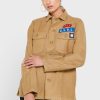 Khaki Women’s Ralph Lauren Pocket Detail Button Down Shirts Khaki Women’s Ralph Lauren Pocket Detail Button Down Shirts