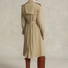 Khaki Women’s Ralph Lauren Twill Coats