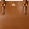 Lauren Tan Women’s Ralph Lauren Leather Small Marcy Satchel Bags