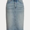 Light Blue Women’s Ralph Lauren Denim Skirts Light Blue Women’s Ralph Lauren Denim Skirts