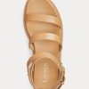 Light Yellow Women’s Ralph Lauren Kayleen Nappa Leather Sandals Light Yellow Women’s Ralph Lauren Kayleen Nappa Leather Sandals