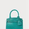 Mint Women’s Ralph Lauren Alligator Mini Rl50  Handbag