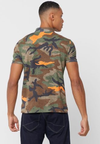 Multicolor Men’s Ralph Lauren Camo Polo Shirts