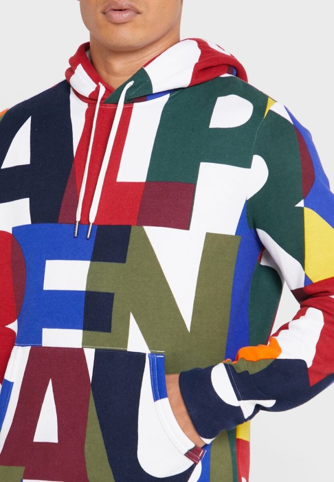 Multicolor Men’s Ralph Lauren Color Block Hoodie