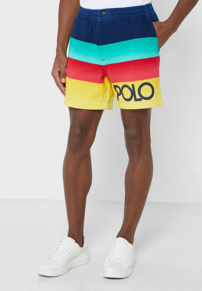 Multicolor Men’s Ralph Lauren Color Block Shorts