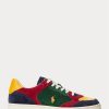 Multicolor Men’s Ralph Lauren Court Corduroy Low-Top Sneakers