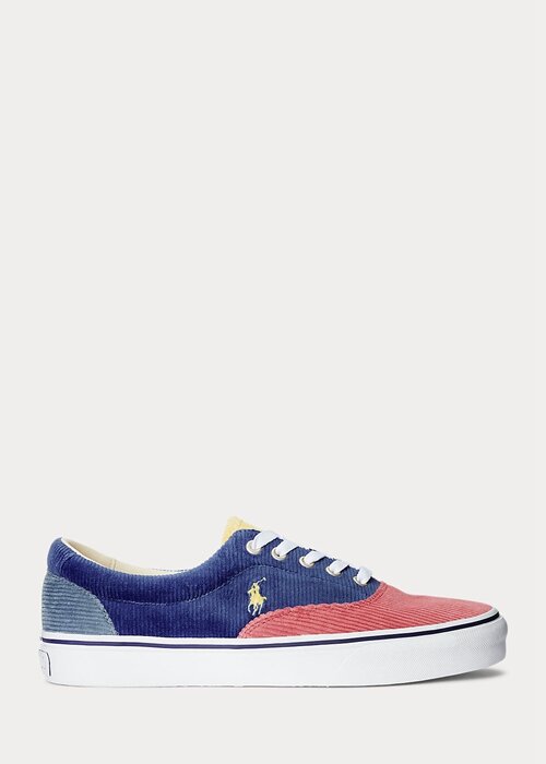 Multicolor Men’s Ralph Lauren Keaton Color-Blocked Corduroy Sneakers Multicolor Men’s Ralph Lauren Keaton Color-Blocked Corduroy Sneakers