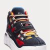 Multicolor Men’s Ralph Lauren PS100 Multi-Print High-Top Sneakers