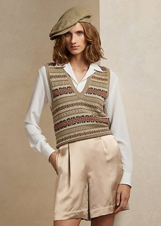 Multicolor Women’s Ralph Lauren Embellished Fair Isle Sweaters