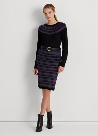 Multicolor Women’s Ralph Lauren Fair Isle Cotton-Blend Pencil Skirts Multicolor Women’s Ralph Lauren Fair Isle Cotton-Blend Pencil Skirts