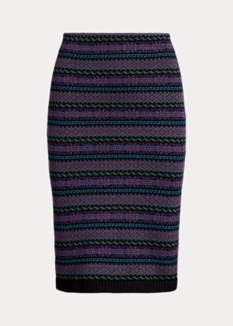 Multicolor Women’s Ralph Lauren Fair Isle Cotton-Blend Pencil Skirts Multicolor Women’s Ralph Lauren Fair Isle Cotton-Blend Pencil Skirts