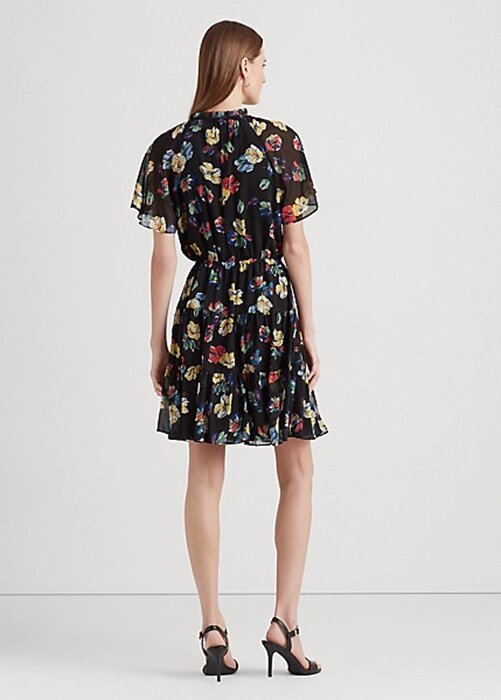 Multicolor Women’s Ralph Lauren Floral Crinkle Georgette Dress Multicolor Women’s Ralph Lauren Floral Crinkle Georgette Dress