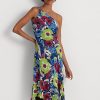 Multicolor Women’s Ralph Lauren Floral Georgette One-Shoulder Dress Multicolor Women’s Ralph Lauren Floral Georgette One-Shoulder Dress