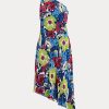 Multicolor Women’s Ralph Lauren Floral Georgette One-Shoulder Dress Multicolor Women’s Ralph Lauren Floral Georgette One-Shoulder Dress