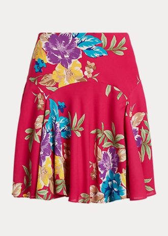Multicolor Women’s Ralph Lauren Floral Georgette Skirts Multicolor Women’s Ralph Lauren Floral Georgette Skirts