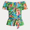 Multicolor Women’s Ralph Lauren Floral Jersey Off-the-Shoulder Tops Multicolor Women’s Ralph Lauren Floral Jersey Off-the-Shoulder Tops