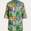 Multicolor Women’s Ralph Lauren Floral Linen Shirts Multicolor Women’s Ralph Lauren Floral Linen Shirts