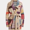 Multicolor Women’s Ralph Lauren Geo-Motif Shawl Linen-Blend Sweaters Multicolor Women’s Ralph Lauren Geo-Motif Shawl Linen-Blend Sweaters