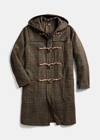 Multicolor Women’s Ralph Lauren Plaid Wool Duffel Coats Multicolor Women’s Ralph Lauren Plaid Wool Duffel Coats