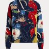 Multicolor Women’s Ralph Lauren Print Cotton Crewneck Sweaters