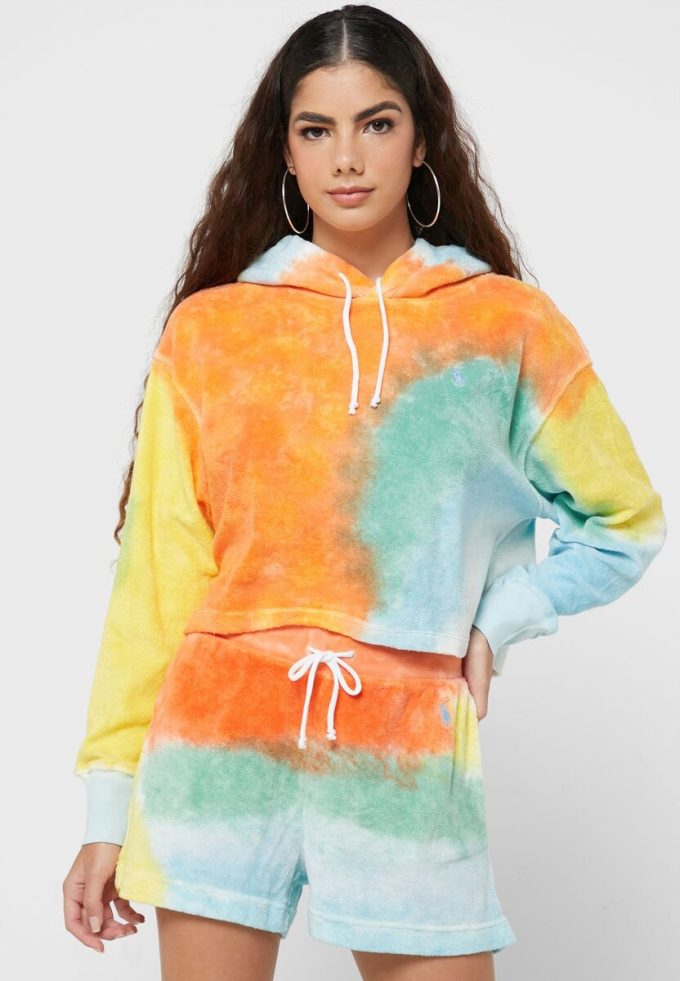 Multicolor Women’s Ralph Lauren Pullover Knitted Hoodie Multicolor Women’s Ralph Lauren Pullover Knitted Hoodie