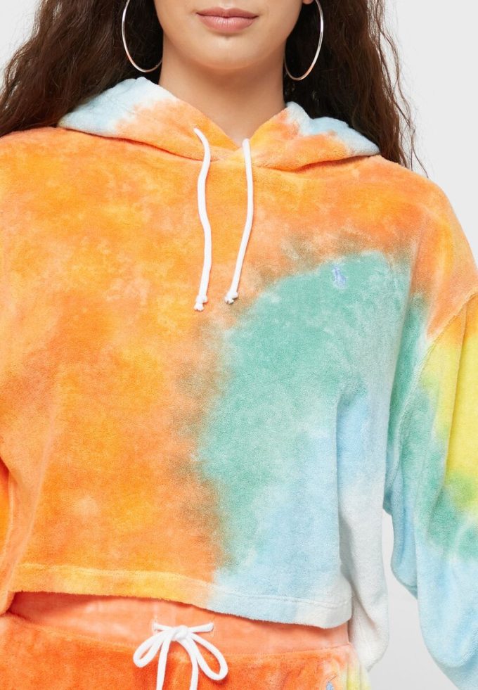 Multicolor Women’s Ralph Lauren Pullover Knitted Hoodie Multicolor Women’s Ralph Lauren Pullover Knitted Hoodie