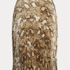 Multicolor Women’s Ralph Lauren Snakeskin-Print Pleated Charmeuse Skirts