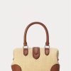 Natural Women’s Ralph Lauren Raffia Welington Mini Handbag