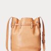Natural Women’s Ralph Lauren Stud Vachetta Large Bellport Bucket Bags