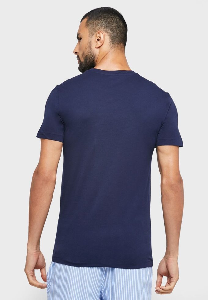 Navy Men’s Ralph Lauren 3 Pack Assorted Crew Neck T Shirts