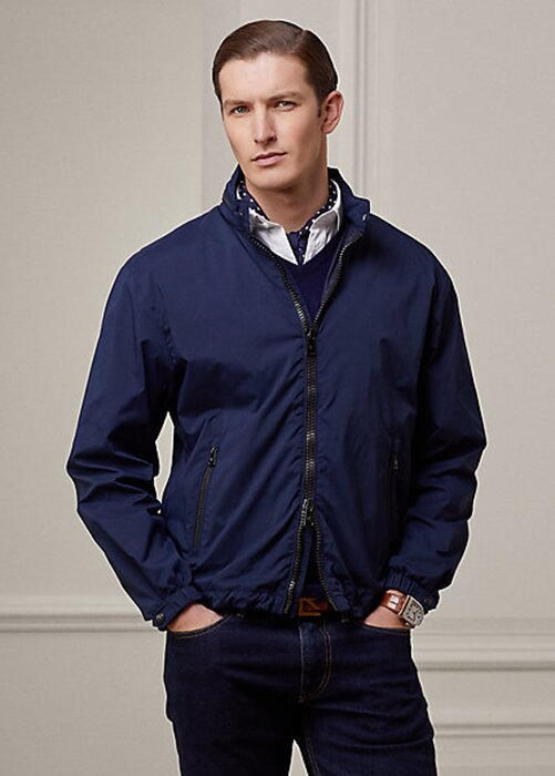 Navy Men’s Ralph Lauren Bryce Hooded Jackets Navy Men’s Ralph Lauren Bryce Hooded Jackets