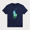 Navy Men’s Ralph Lauren Classic Fit Big Pony Jersey T Shirts Navy Men’s Ralph Lauren Classic Fit Big Pony Jersey T Shirts