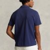 Navy Men’s Ralph Lauren Classic Fit Mesh Pocket Polo Shirts