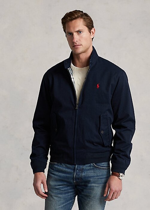 Navy Men’s Ralph Lauren Cotton Twill Jackets Navy Men’s Ralph Lauren Cotton Twill Jackets