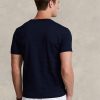 Navy Men’s Ralph Lauren Custom Slim Fit Crewneck  T Shirts
