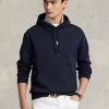 Navy Men’s Ralph Lauren Double-knit Hoodie Navy Men’s Ralph Lauren Double-knit Hoodie