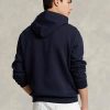 Navy Men’s Ralph Lauren Double-knit Hoodie Navy Men’s Ralph Lauren Double-knit Hoodie