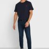 Navy Men’s Ralph Lauren Embroidered Logo Crew Neck T Shirts