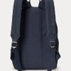 Navy Men’s Ralph Lauren Equestrian-Print Canvas Backpacks